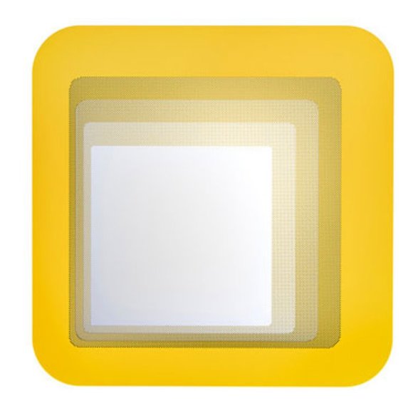 IKEA HYLKJE Modern Style Graduated Mirror Tiles - Picture 2 of 8